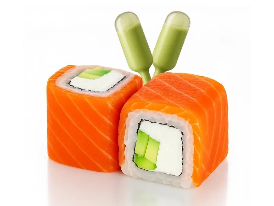 Филадельфия с соусом Свит Васаби