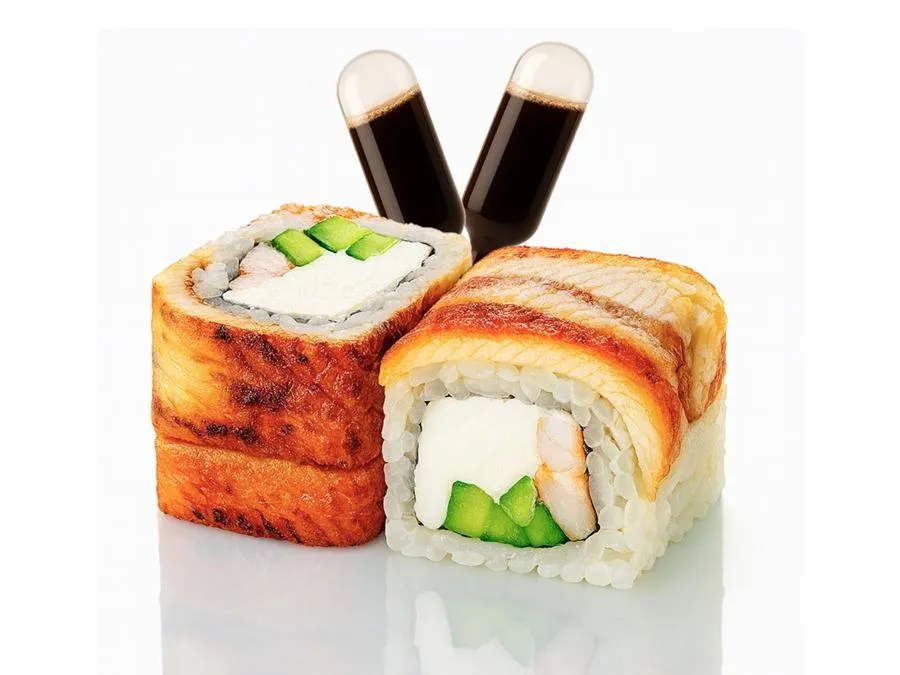 Сливочный Угорь с Устричным соусом