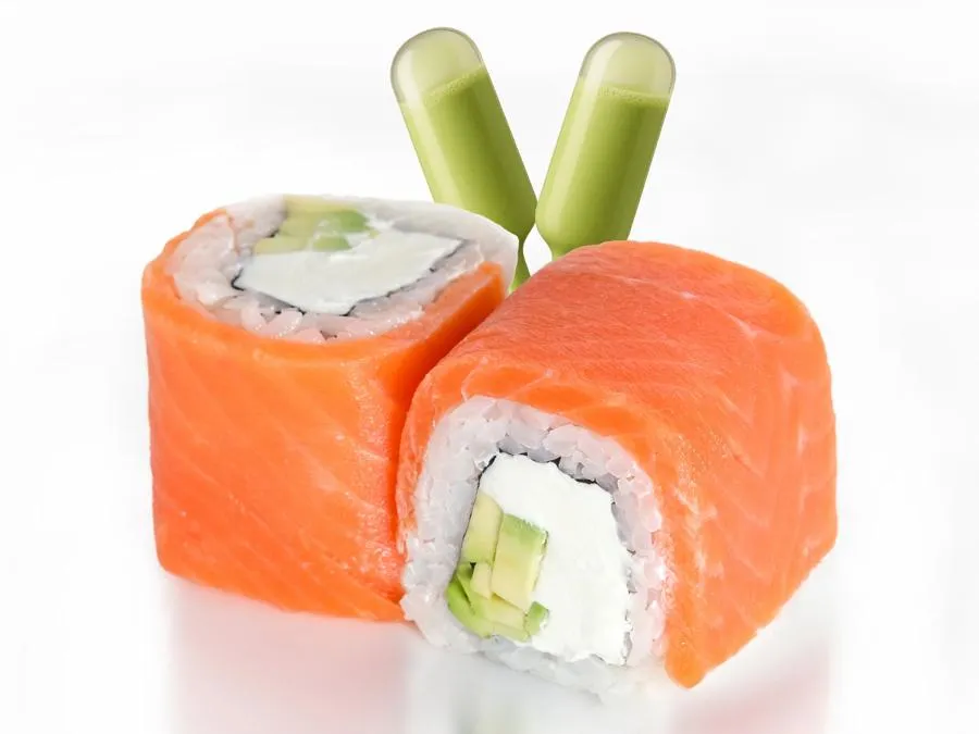 Филадельфия классическая с соусом Свит Васаби