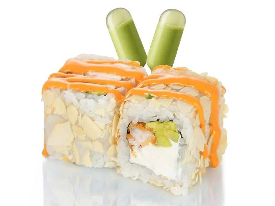 Миндальный с Креветкой и соусом Свит Васаби