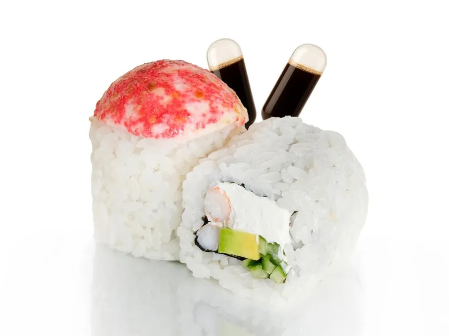 Запечённый с Креветкой и Устричным соусом