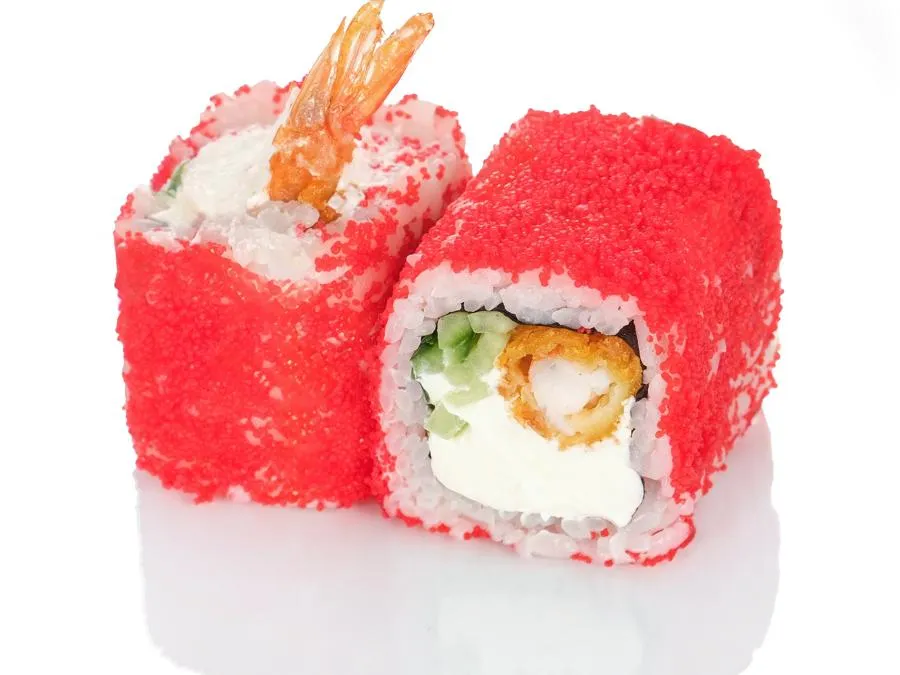 Креветка в панировке и Кунжутным соусом