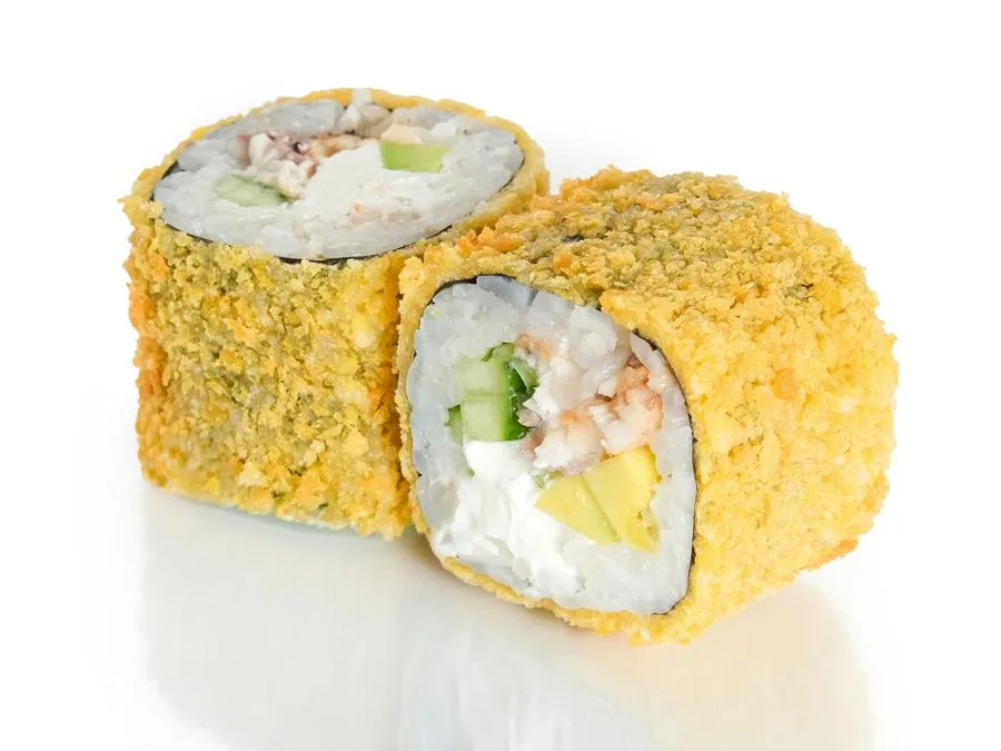 Жареный с Угрём и Устричным соусом