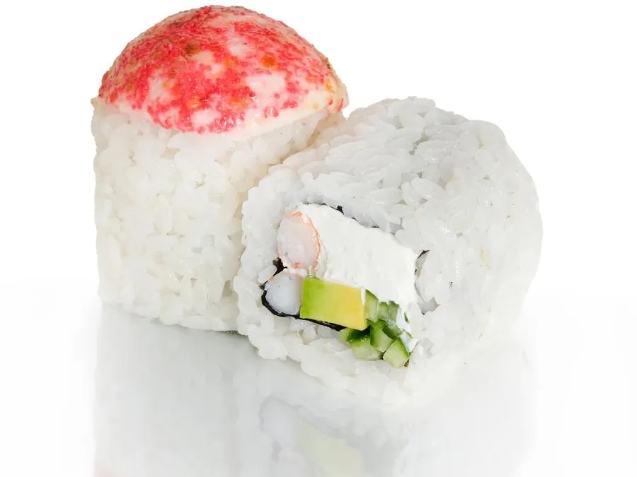 Запечённый с Креветкой и соусом Кимчи