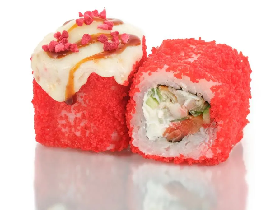 Запечённый Нежный Унаги с соусом Манго-Лайм-Кокос