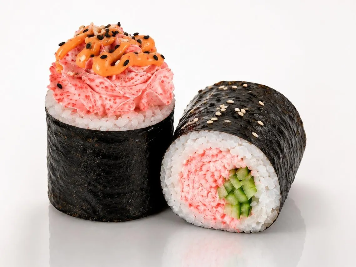 Запечённый  Снежный Краб с соусом Манго-Чили